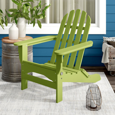 Chaise Adirondack pliante en plastique Leighton