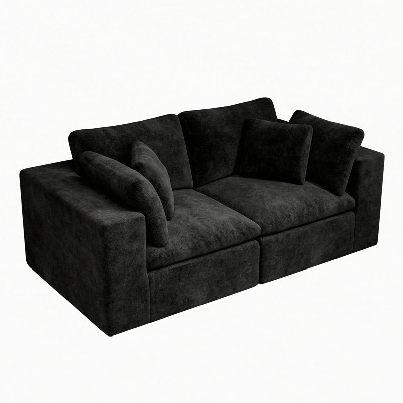 Modular Cloud Sectional Sofa No Assembly