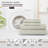 Lux Decor 4-Piece Ultra Soft Microfiber Sheet Set Deep Pocket Fitted Sheet, Wrinkle-Resistant & Easy Care Bedding-960111331-960111332