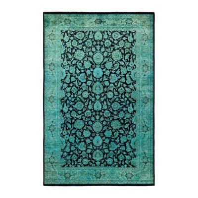 Fine Vibrance One-of-a-Kind 4' 0" X 6' 3" Hand Knotted Area Rug