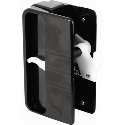 Black Plastic Sliding Screen Door Handle, for Anjac Doors (Single Pack)