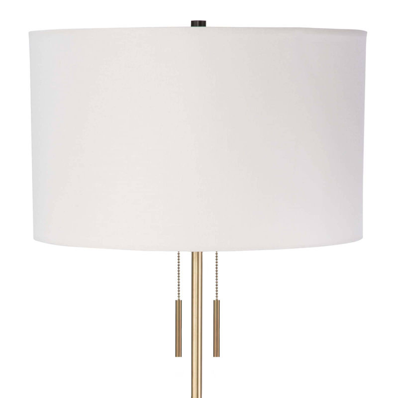 Lampe sur pied Theo (ébène)