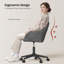 Fairmont Park Failand Velvet Task Chair-1528364063