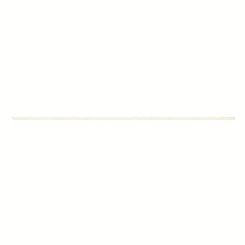 Sleek Satin White LED Wall Sconce 59.5" Dimmable Direct Wired