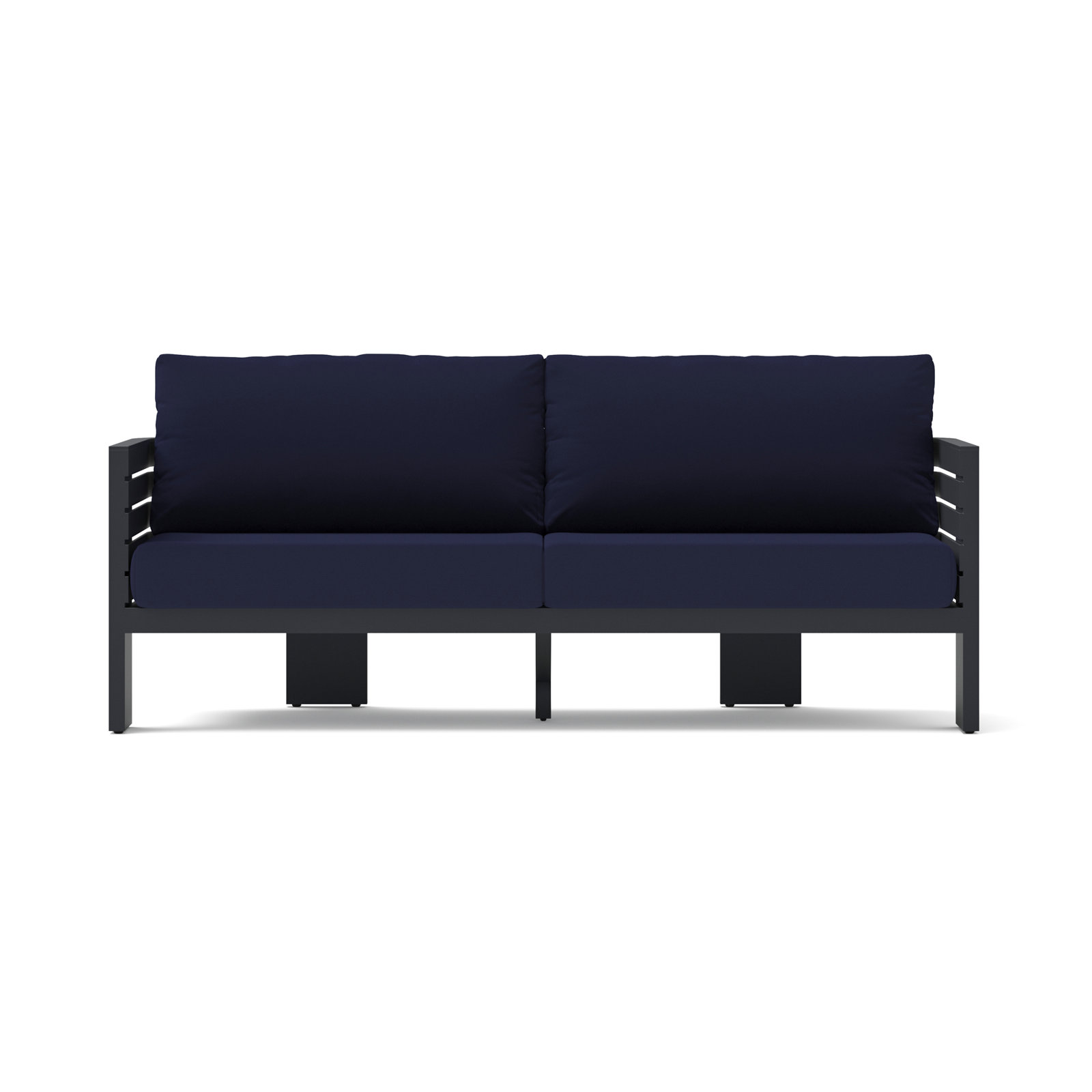 Ari 80" Sunbrella® Patio Sofa, Navy Blue