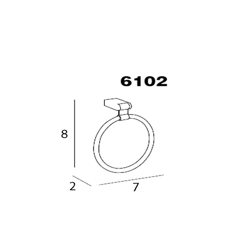 Iris Towel Ring