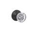 Hobson Non-Turning Glass Knob with Kinsler Trim-27776921