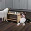 Bols pour chien avec support en bambou PETMAker-126451511