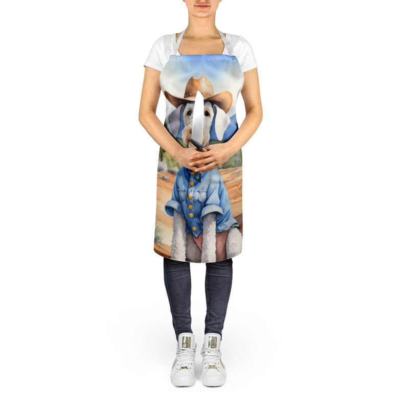 No Pattern Bib Apron