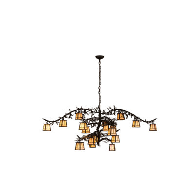 Rustic Lodge 18 - Light Chandelier