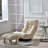Jacky Upholstered Swivel Accent Chair with Ottoman-1091557506