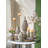 Decorative Ceramic Vase with Textured Ridged Design - 7" x 7" x 11.5" - Gold