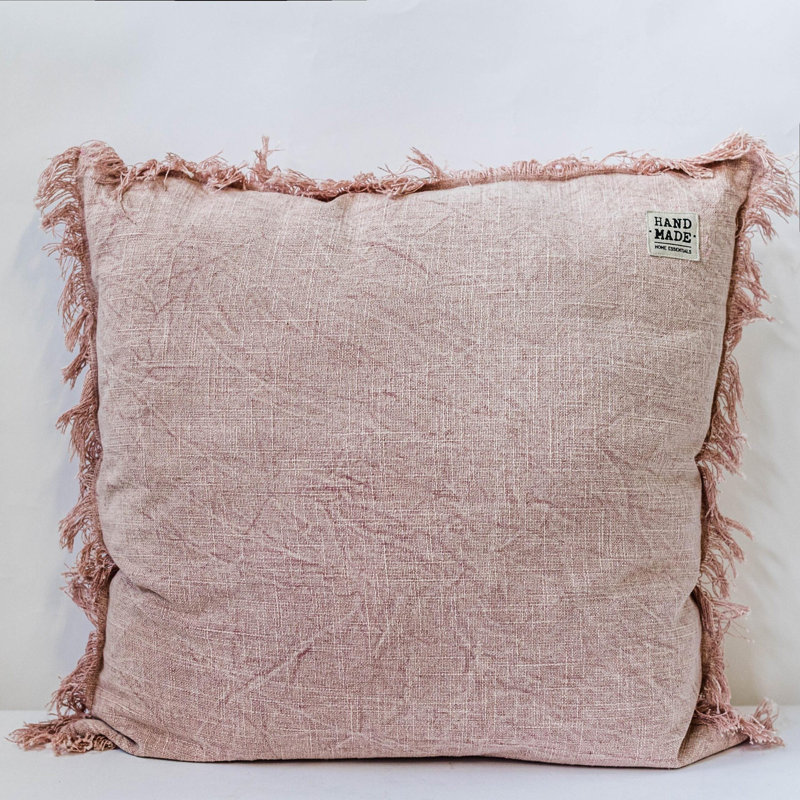 Housse de coussin réversible en coton Deidrich