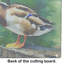 Planche à découper en verre Mallard