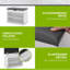 Faux Leather Upholstered Storage Bench-1457056876