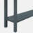 Rustic Wood Storage Sofa Console Table with two Different Size Drawers and Bottom Shelf-1740194098