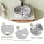 Meuble-lavabo mural 24 po avec comptoir en quartz