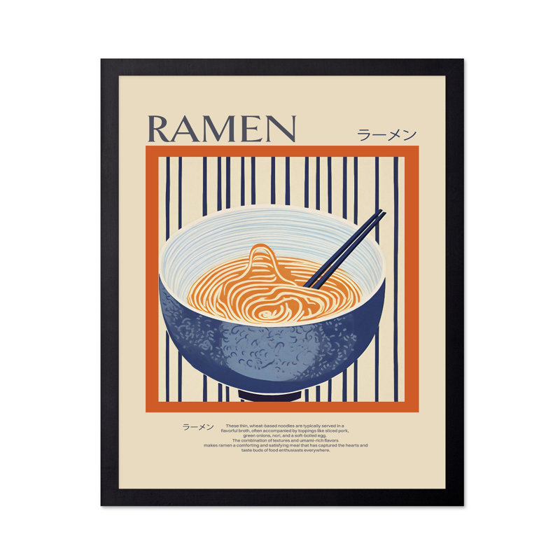 Ramen, Unframed, Poster, 08"H x 10"W