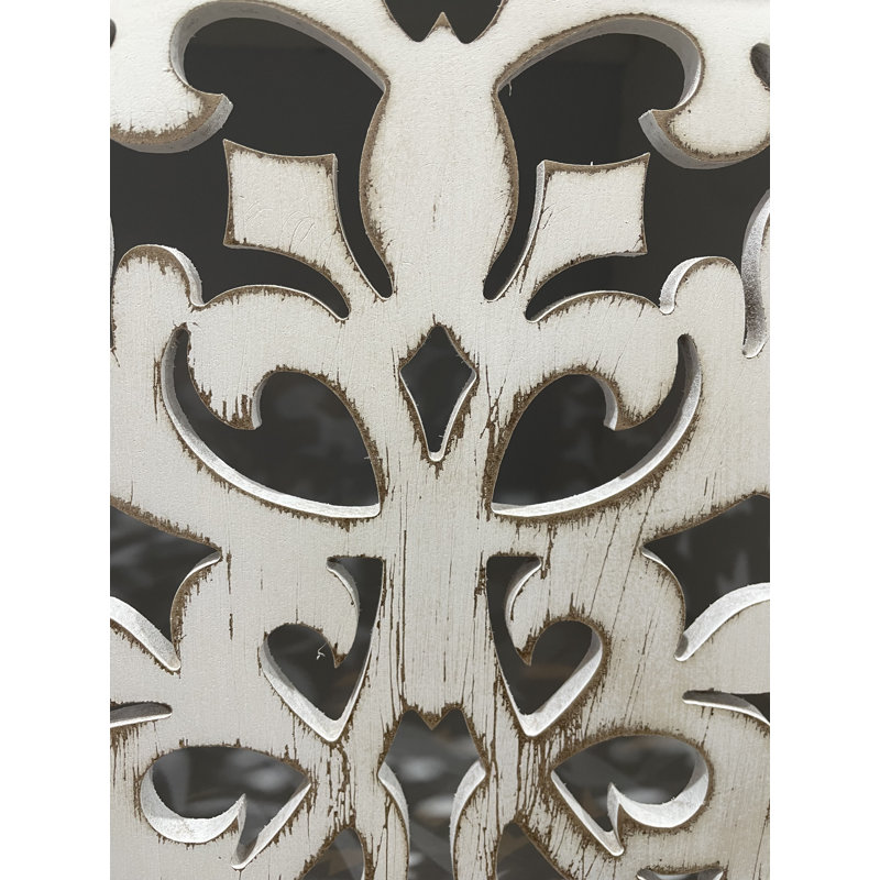 Armoire d'appoint vintage fabriquée à la main avec un design vieilli - Rangement multifonctionnel pour la décoration intérieure