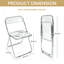 Ensemble de chaises pliantes Lizzbeth