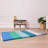 ECR4Kids SoftZone 6-Section Rainbow Runway Activity Mat, Folding Playmat-88297183