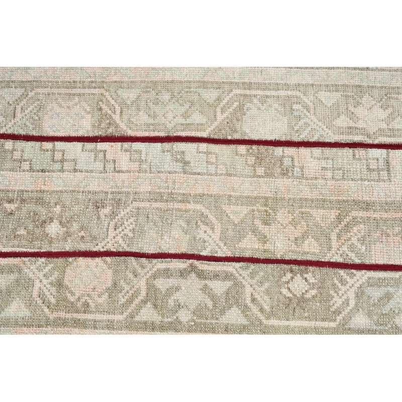 Handmade Vintage Turkish Rug With Oushak Design For Boho Home Decor And Wool Area Rug Selections