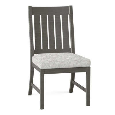 Club Patio Dining Side Chair with Cushions