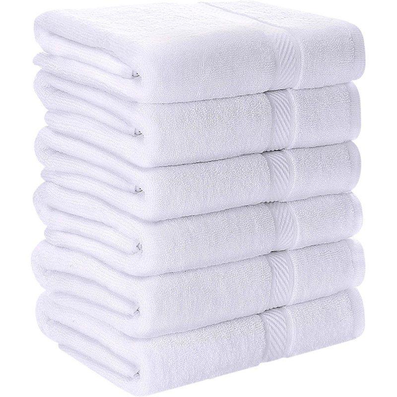 100% Cotton Bath Towel, White