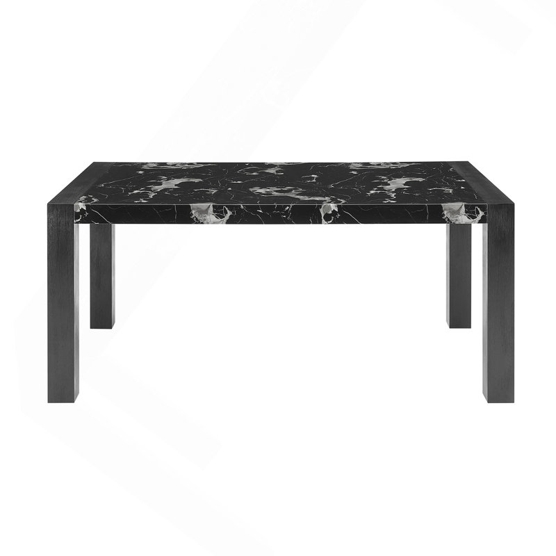 Table de salle à manger noire