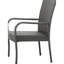 Grey Pe Stacking Chair - Classic And Modern Blend, Build, Space Saving Storage, Ideal For Outdoor Entertaining