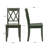 Brookner 17" Wide Wooden Dining Chairs With Double Cross-Back Design-106905094-101193049