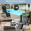 Chaise de camping pliante avec coussin Deges-584016311