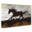 Galloping Horse In Abstract - Wrapped Canvas-55366153