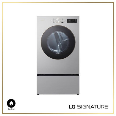 LG SIGNATURE 9.0 Cu. Ft. Smart Front Load Gas Dryer