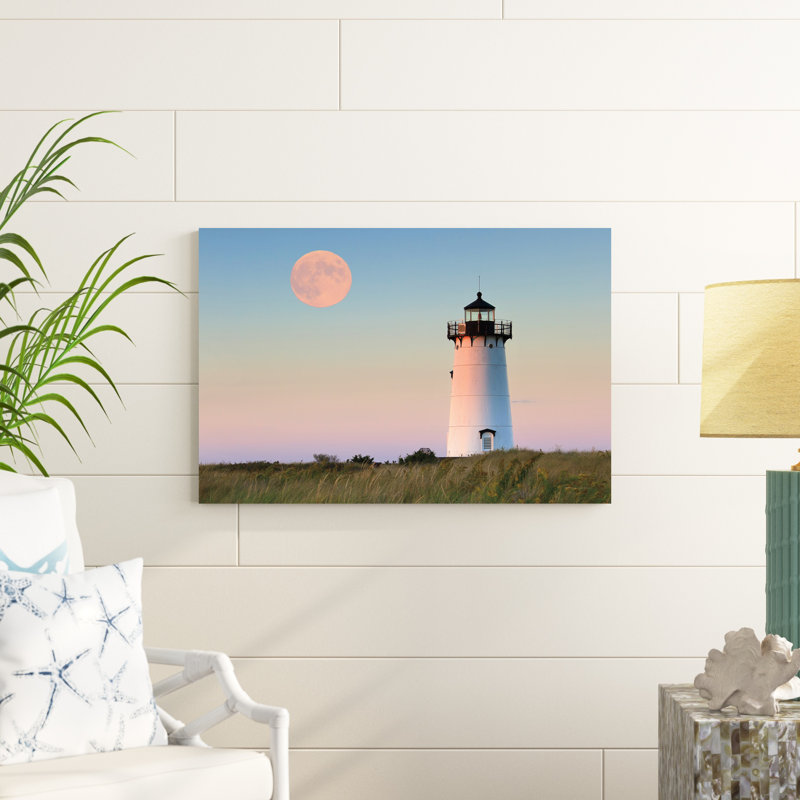 Lune au-dessus de Marthas Vineyard, H 24 po x l 36 po x P 1,25 po