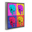 "Bold Pop Elephants", art mural encadré par Ziwei Li-463974893-459415977