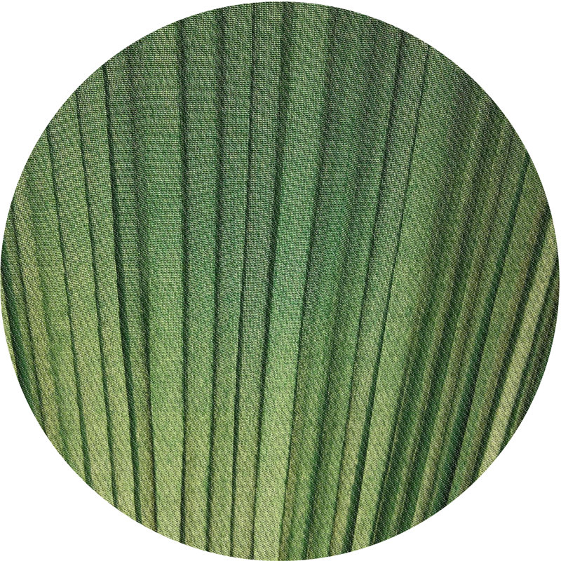 Tapis vert tissé à la machine, Rond 4 pi
