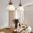 Bales 1-Light Dimmable Dome Pendant-91584195-91584193