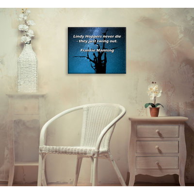 Astoria Grand Gallery Wrapped Canvas By Bill Tilden: "Never change a winning game; always change a lo