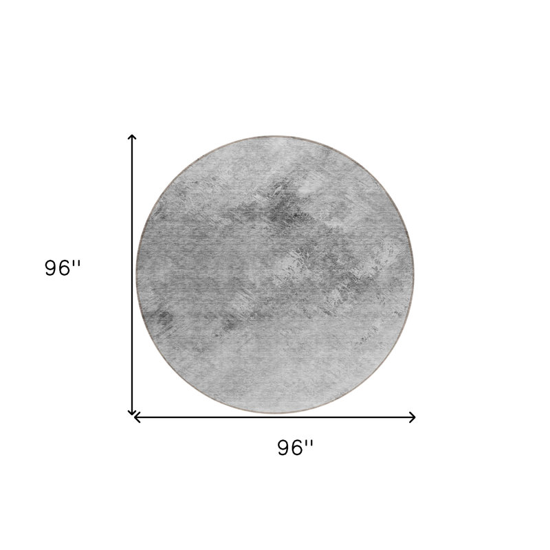 Tapis rond 8 po