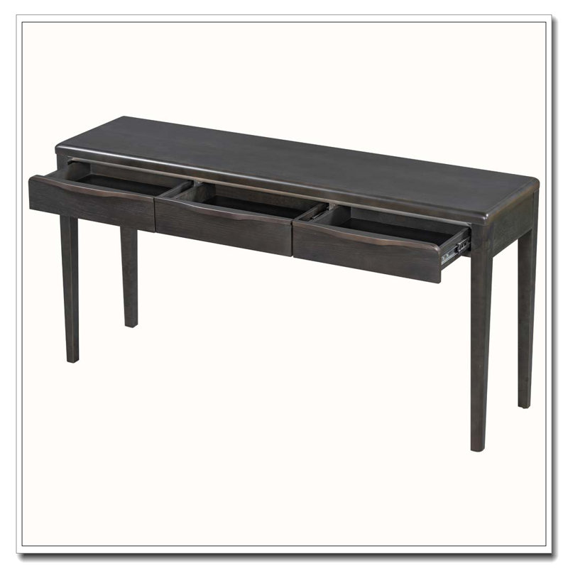 59.84'' Elegant Console Table, Black