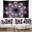 Tapisserie de motif fleur abstraite-28498369