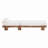78.8" Outdoor Patio Chaise Lounge Chair, Acacia Wood Adjustable Recliner With Headrest And Retractable Side Tray, For Terrace, Poolside, Garden, And Beach-1415866077