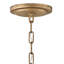 Roca 24" Five-Light Hand-Painted Modern Chandelier by Lisa McDennon