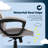 Serta Comfort Classic Office Chair, Ergonomic Lumbar Support, Semi-Plush Cushion and Body Pillows-104831325