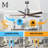 Patricia 52'' Ceiling Fan with LED Lights-2108506877-2108519372