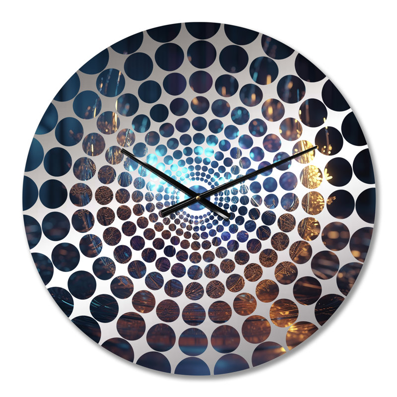 Horloge murale Ramhetu - Fractals, Médium
