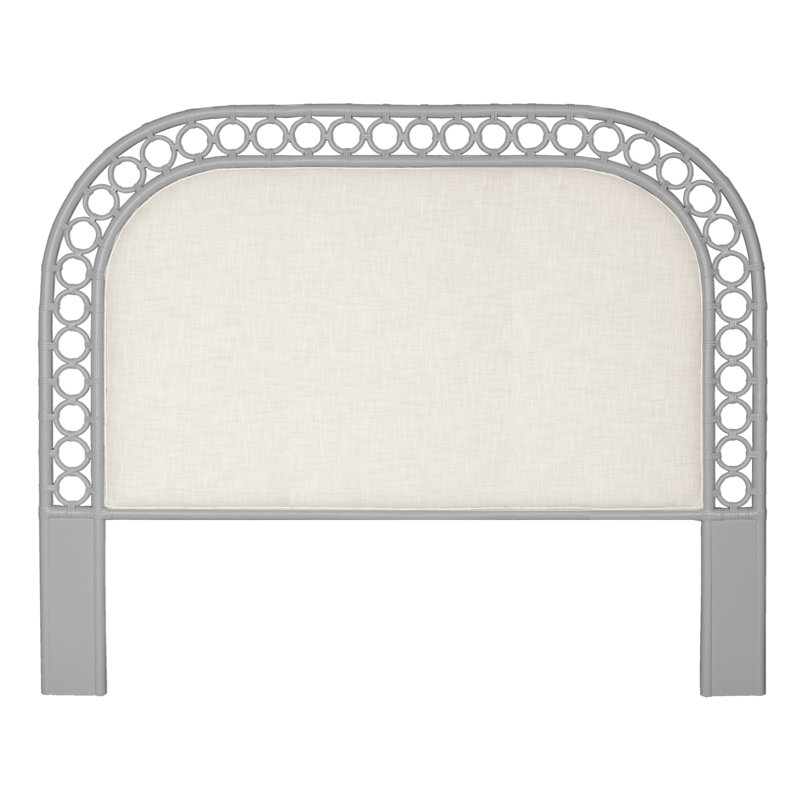 Solana Platform Bed, King, Light Gray