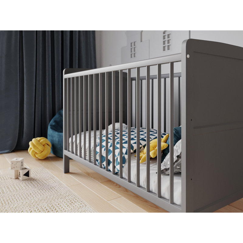 Arpad 3 Cot Bed, Grey
