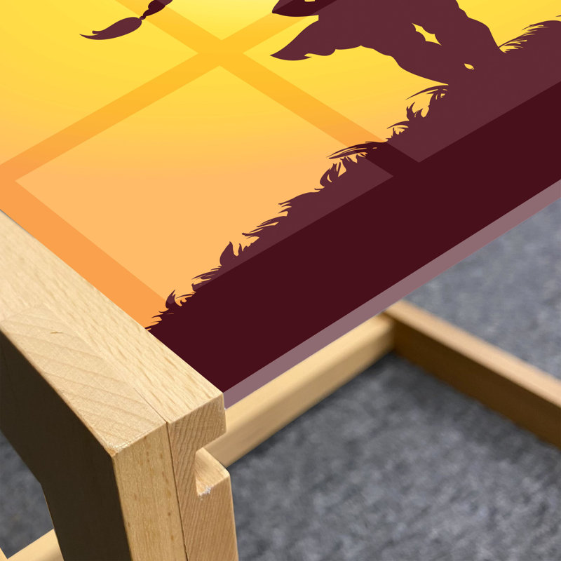 Irodita Sled Coffee Table, 90cm H x 62cm W x 40cm D